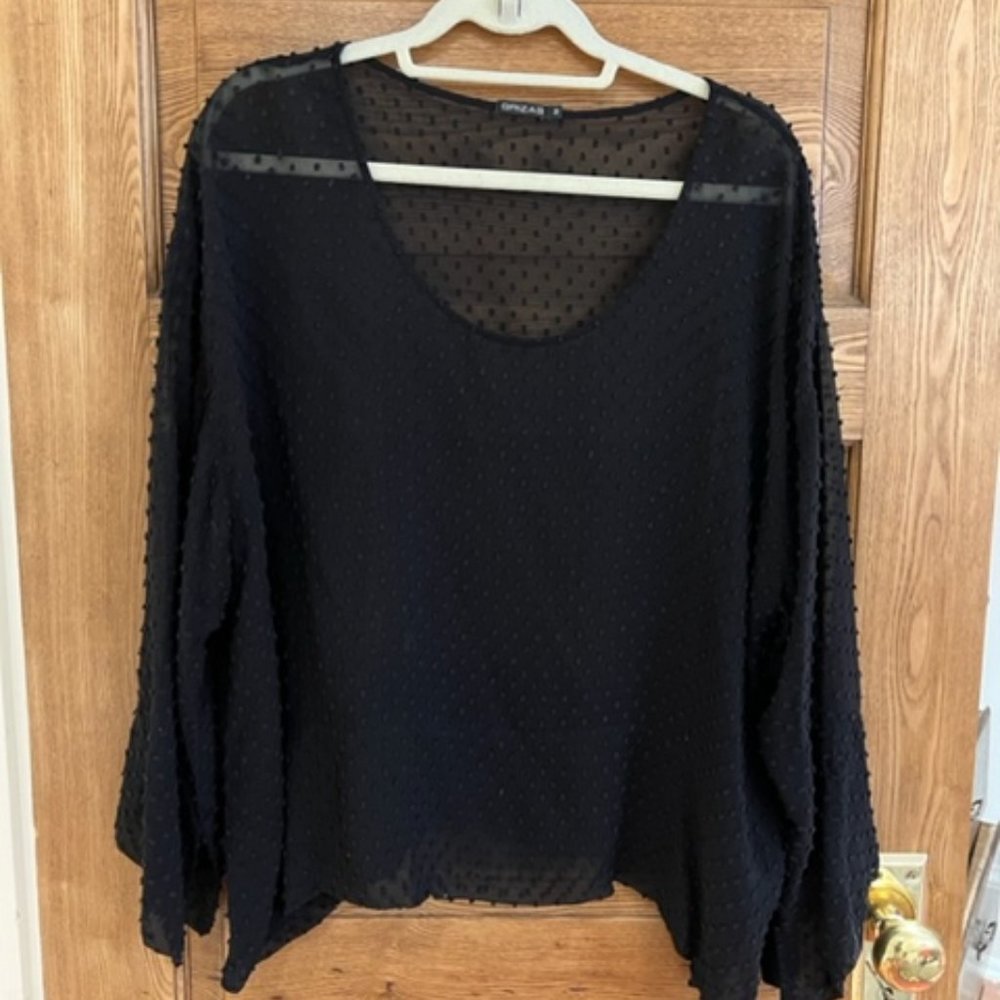 Grizas Silk Embroidered Top